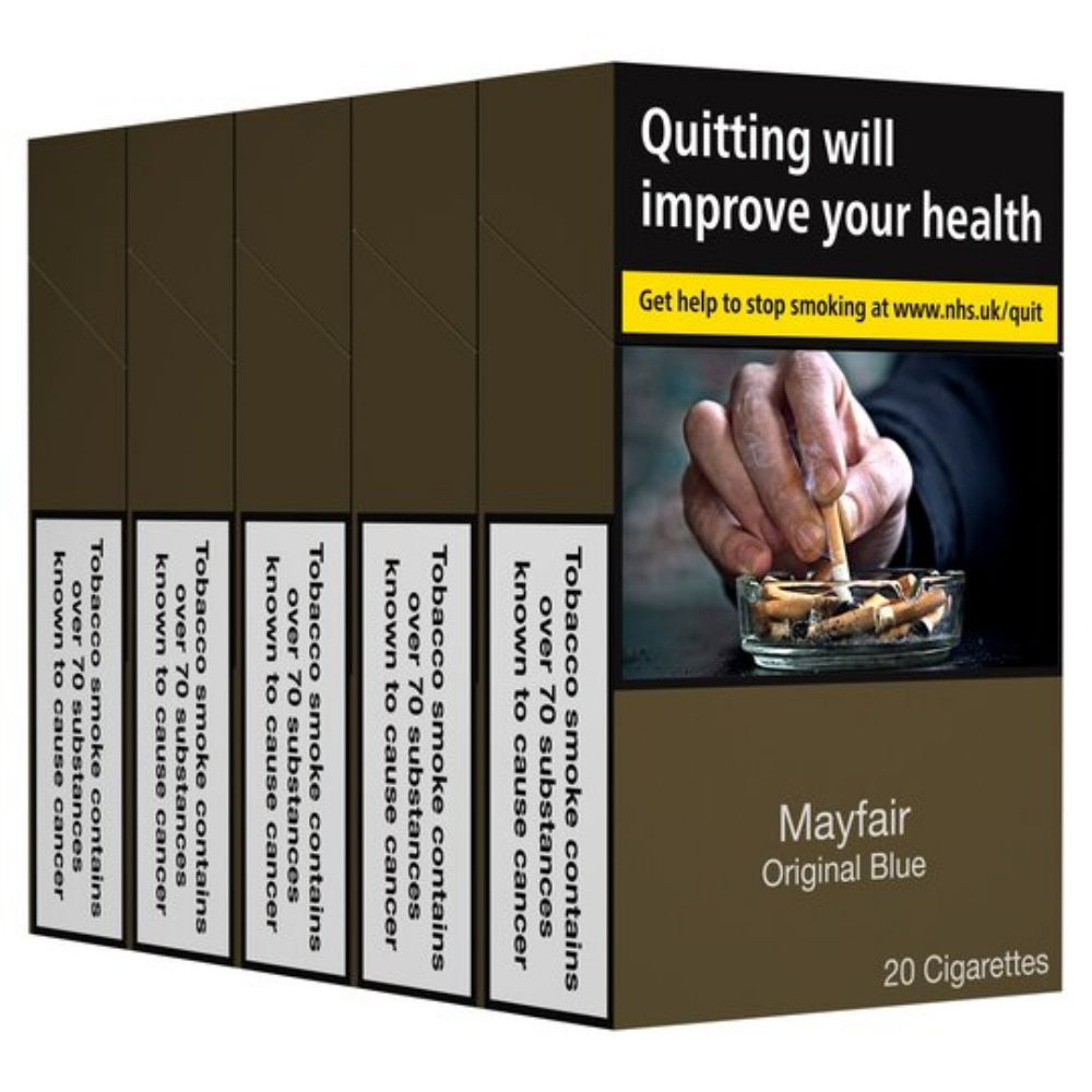 Mayfair Original Blue Cigarettes 100s Multi Pack | Buy Online | Bull Brand