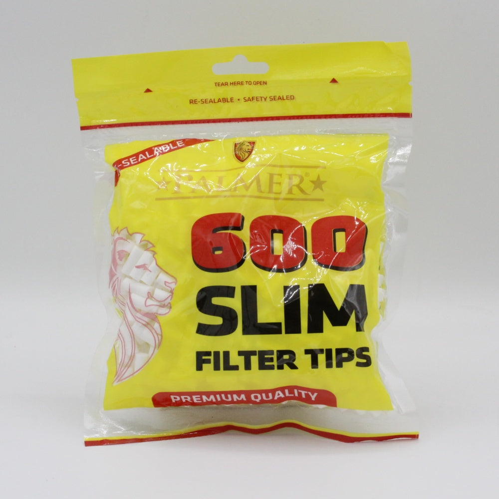 GIZEH SLIM FILTER TIPS SEALED POUCH IN RESEALABLE PACK 6mm , 120+
