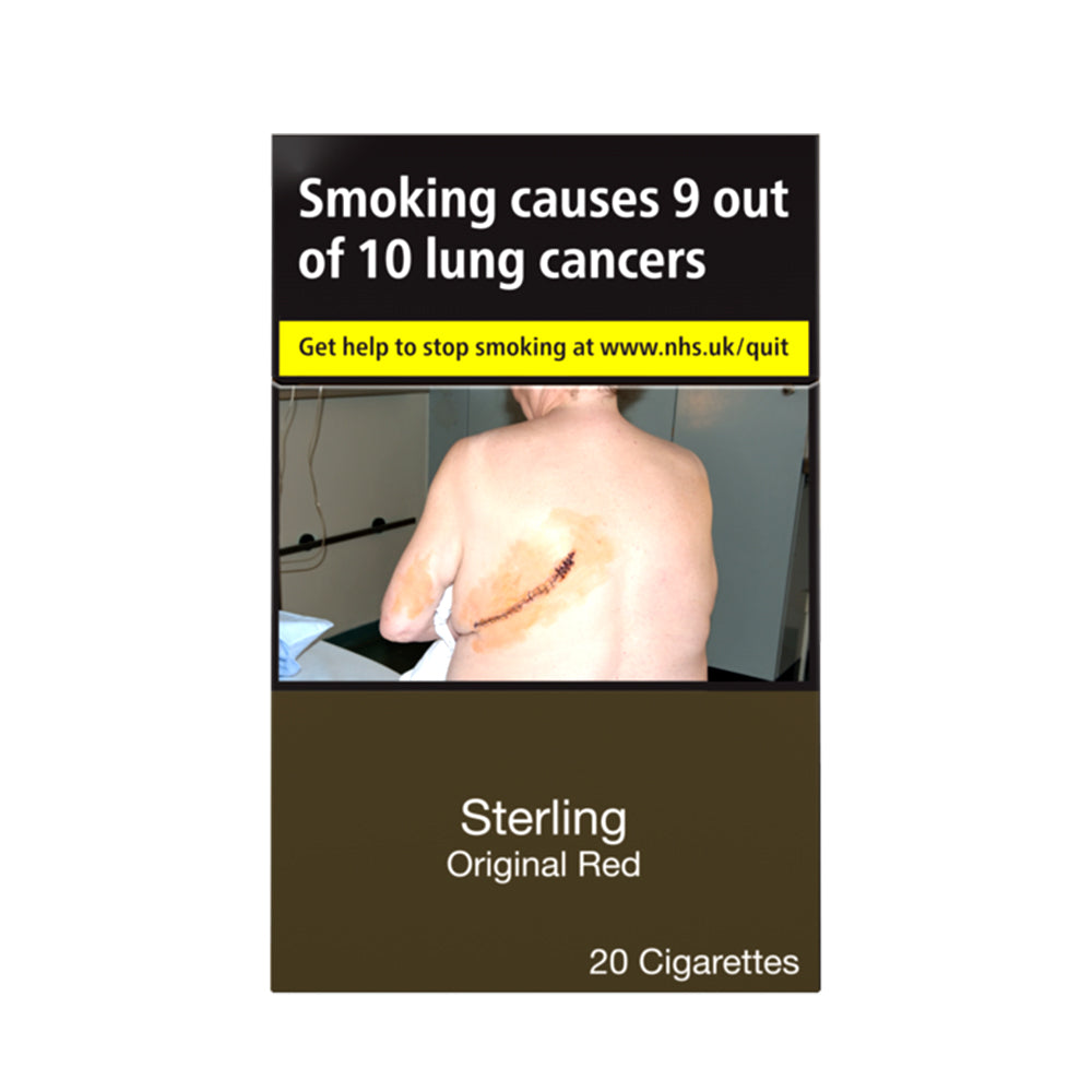 Sterling Original Red Cigarettes 20 Pack, Buy Online