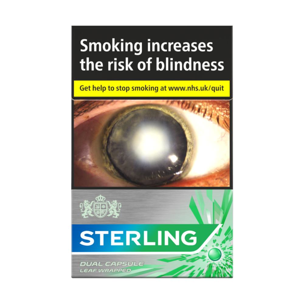 Sterling Blue Superkings - 10 Pack of 20 Cigarettes (200)