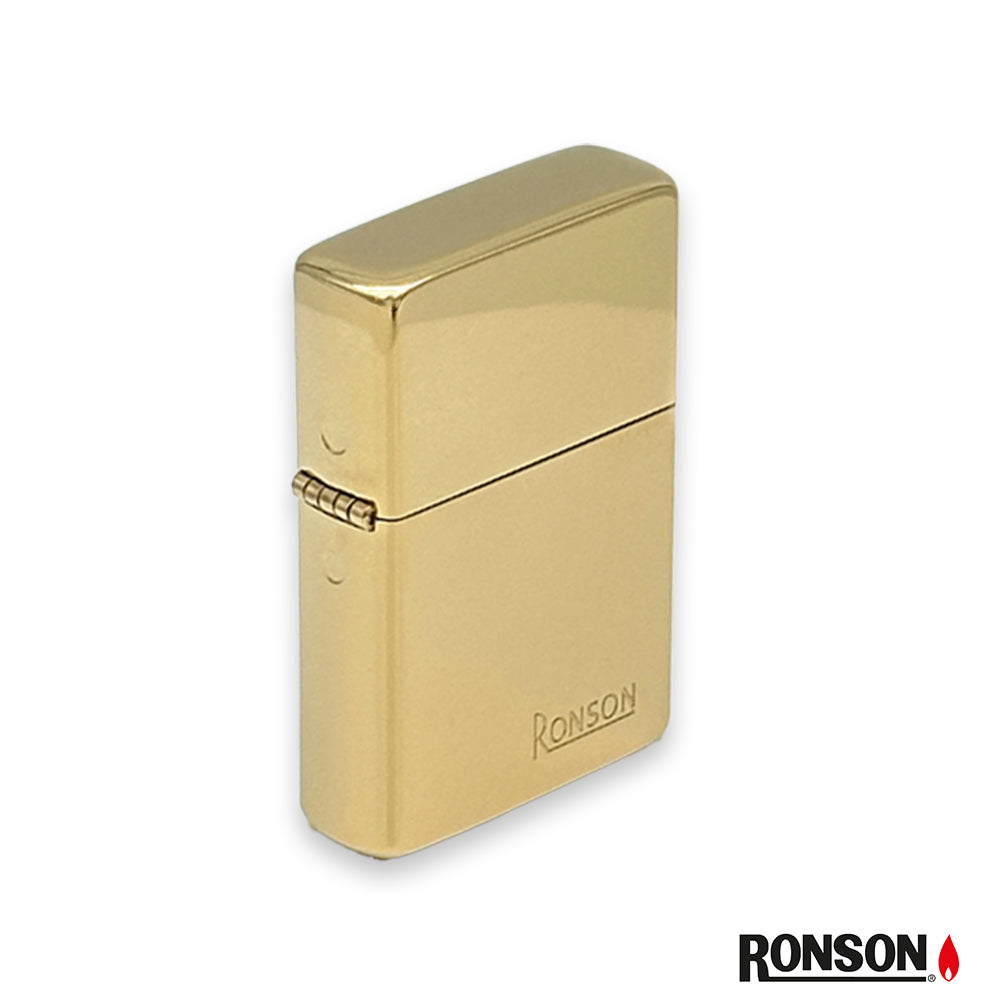 Ronson Fluid Lighter Gold Polished (200002)