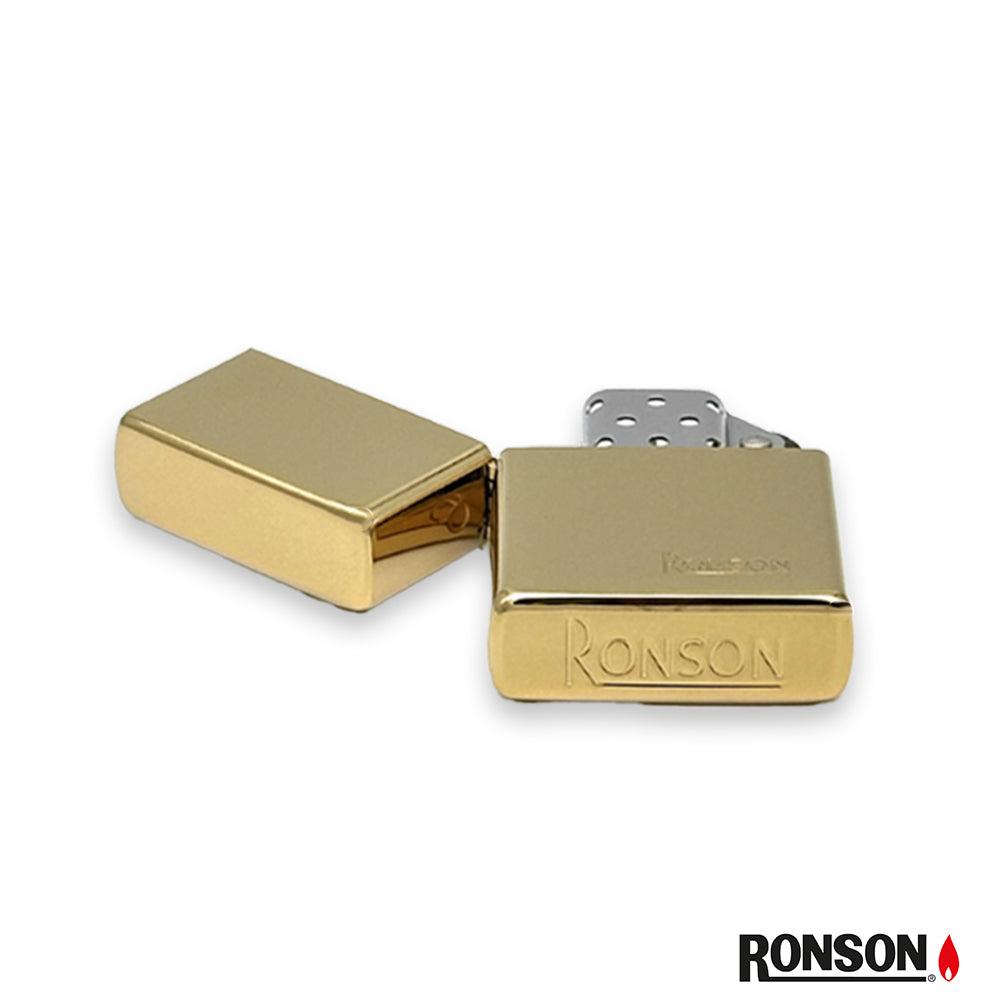 Ronson Fluid Lighter Gold Polished (200002)