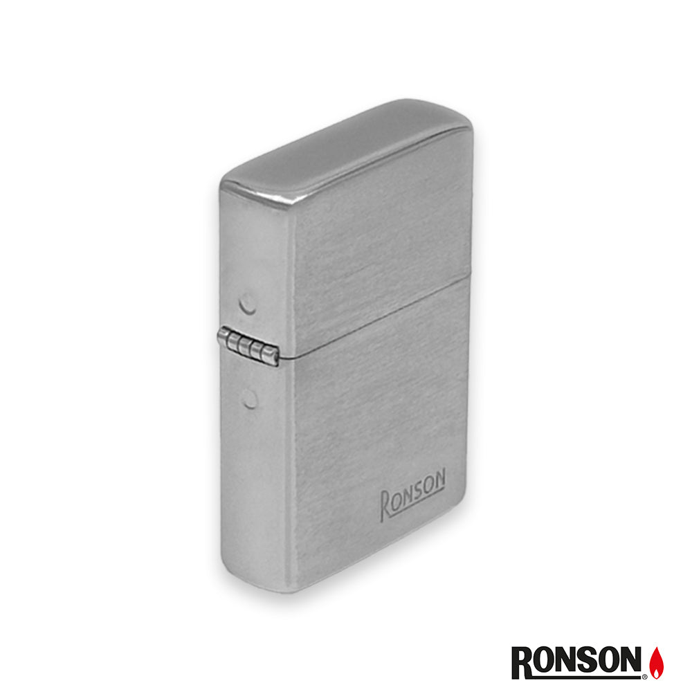 Ronson Fluid Lighter Chrome Brushed (200007)