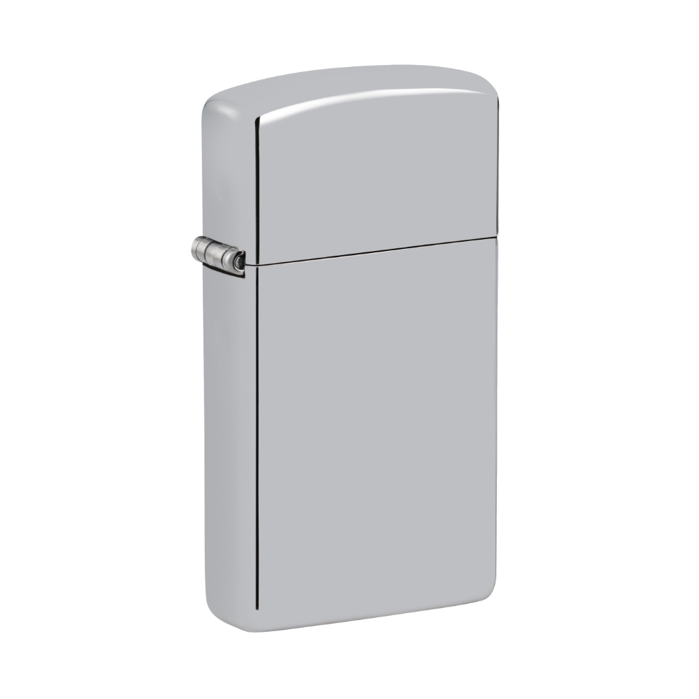 Zippo Lighter - Slim® High Polish Chrome