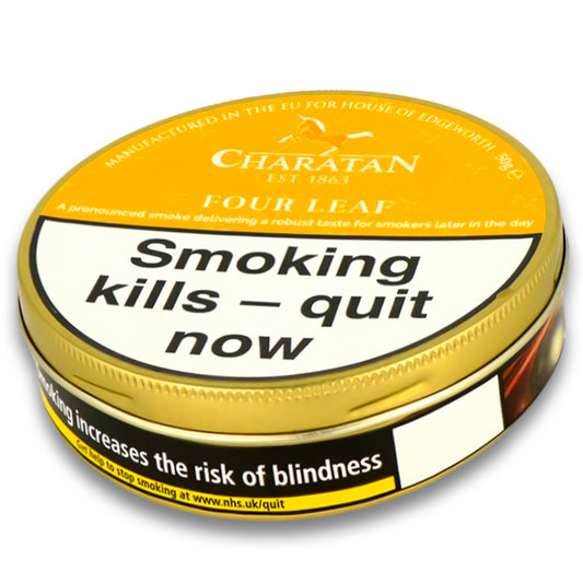 Charatan Four Leaf Pipe Tobacco 50g Tins