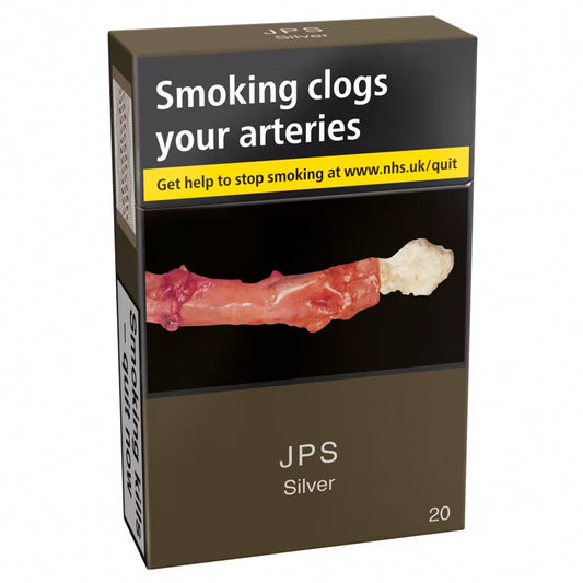 JPS Silver 20s Cigarettes