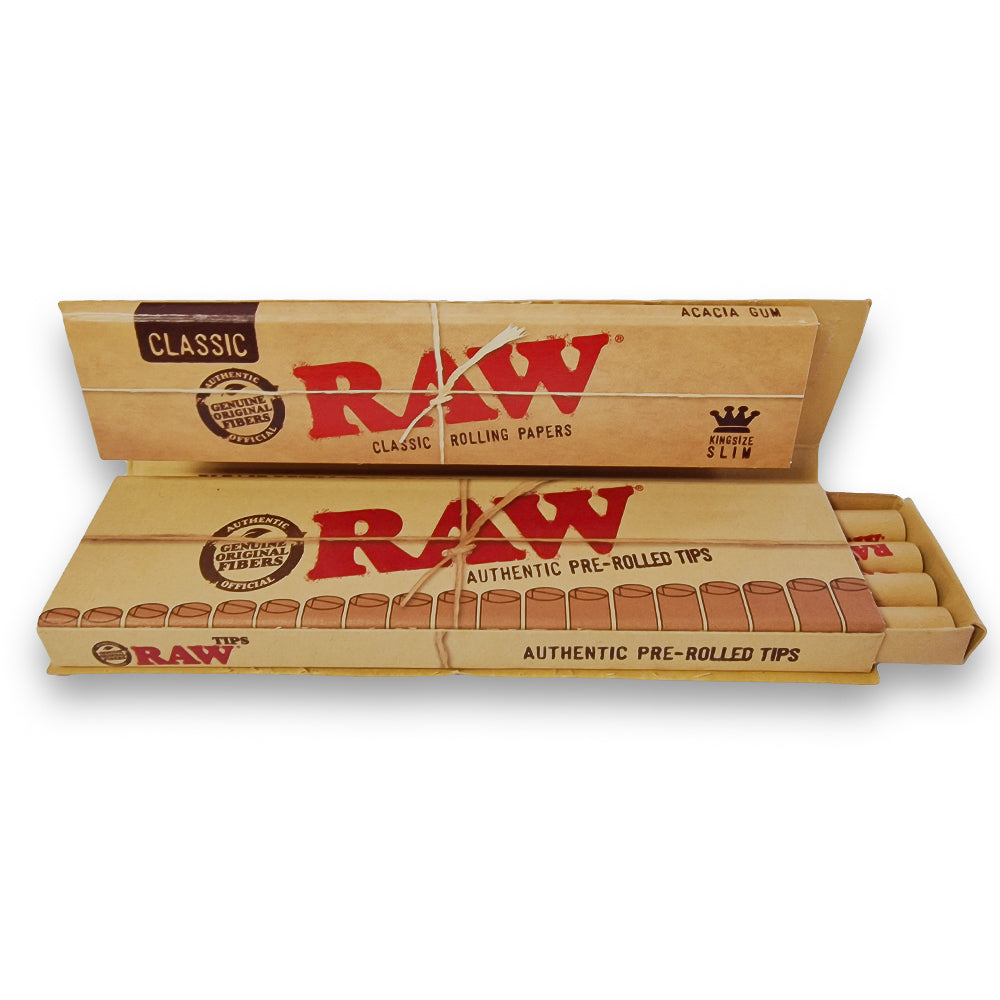 Raw Classic Rolling Papers Ks Slim Connoisseurpre Rolled Tips Buy Online Bull Brand 8028