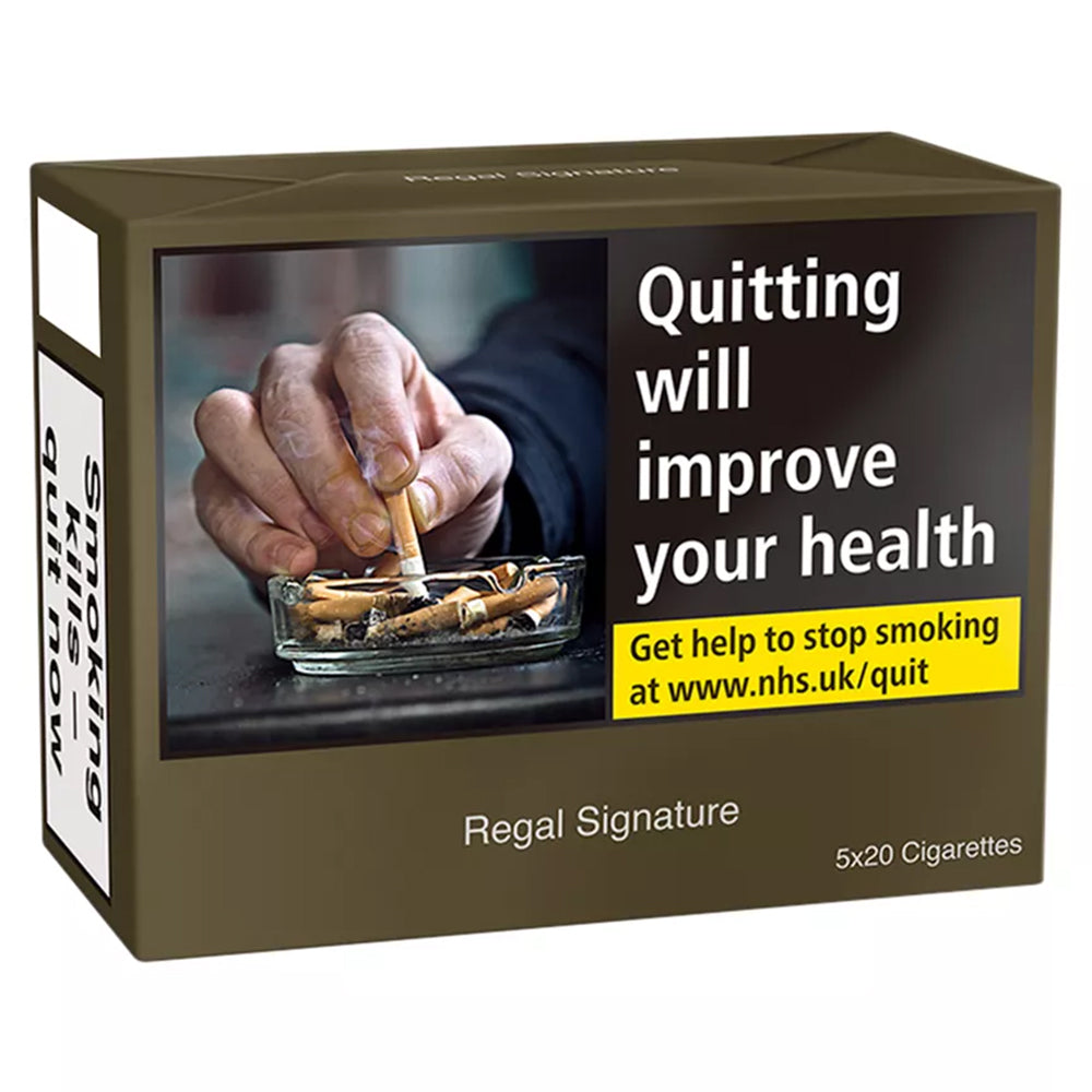 Regal Signature Cigarettes Multipack 100's