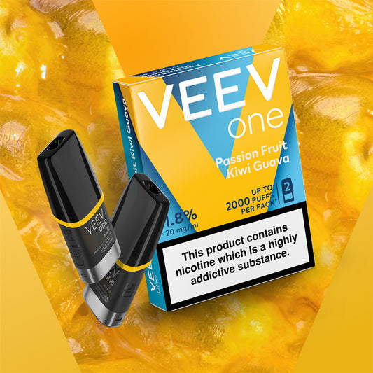 Veev ONE Pods Passion Fruit Kiwi Guava