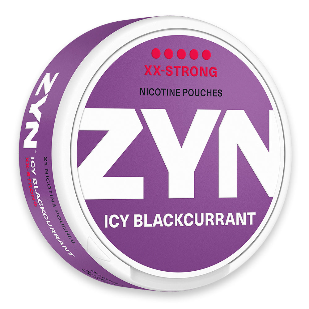 Zyn Nicotine Pouch Icy Blackcurrant 12.5mg XX Strong