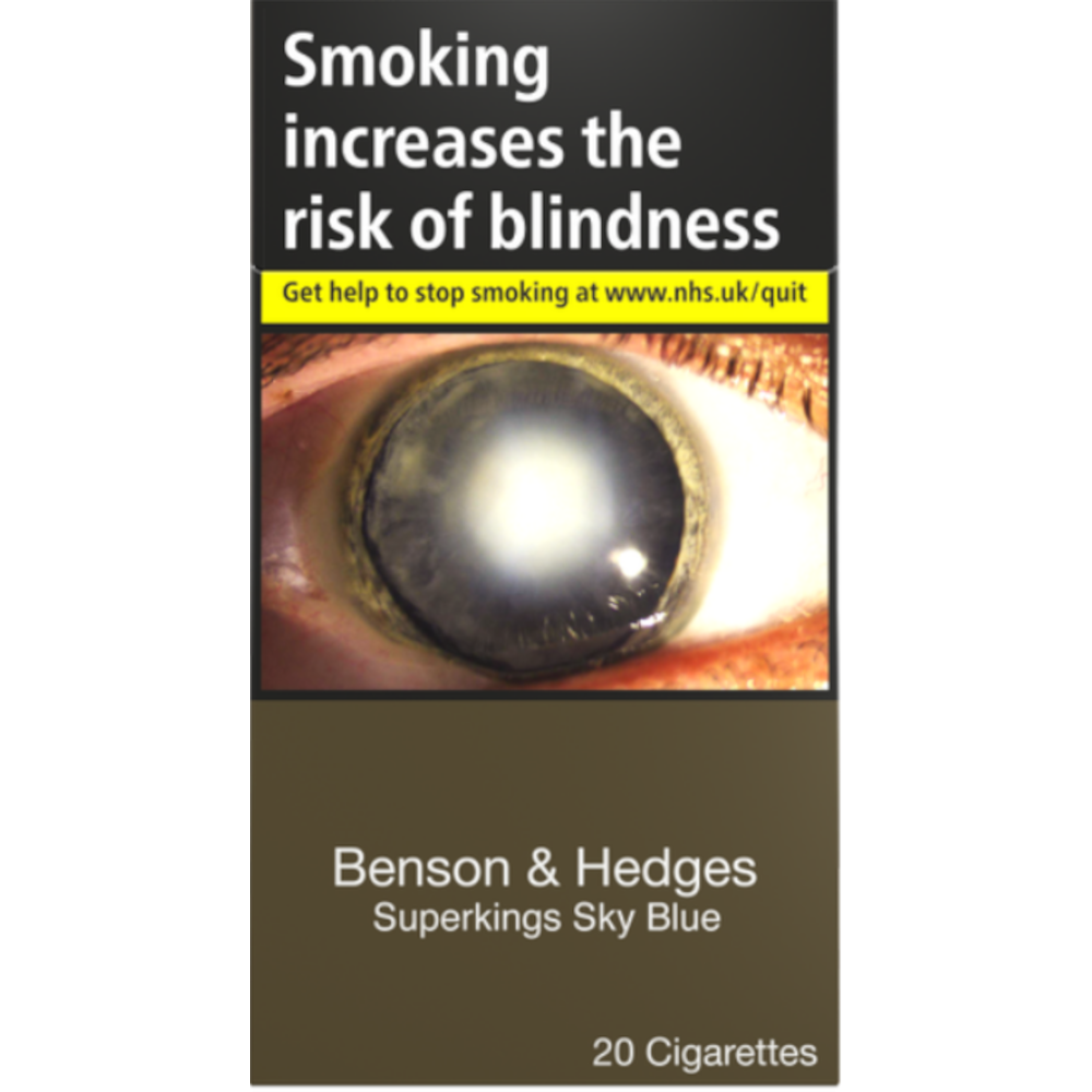 Benson & Hedges Sky Blue Superkings Cigarettes 20 Pack | Buy Online ...