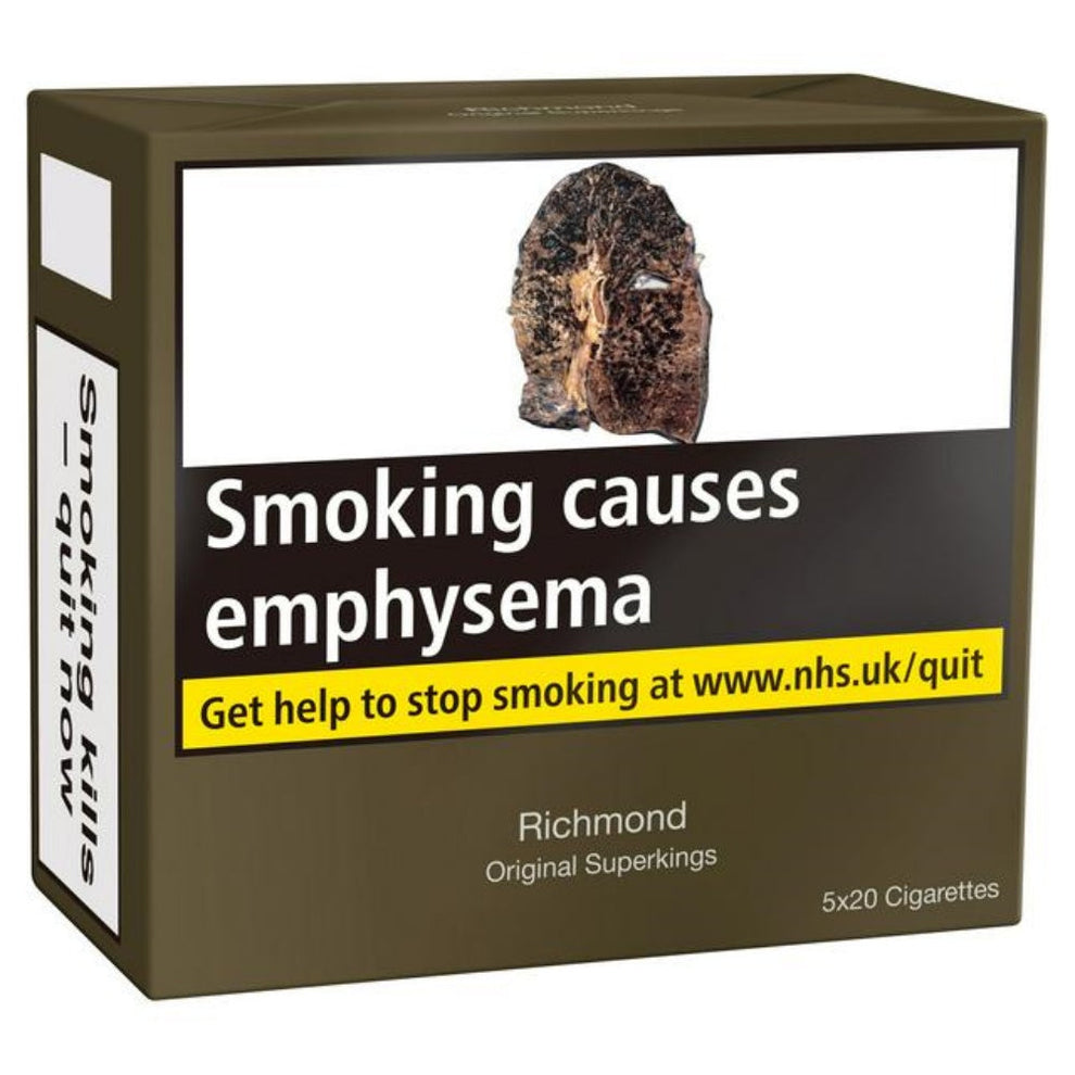 Richmond Original Superkings Cigarettes Multi Pack 100s | Buy Online ...